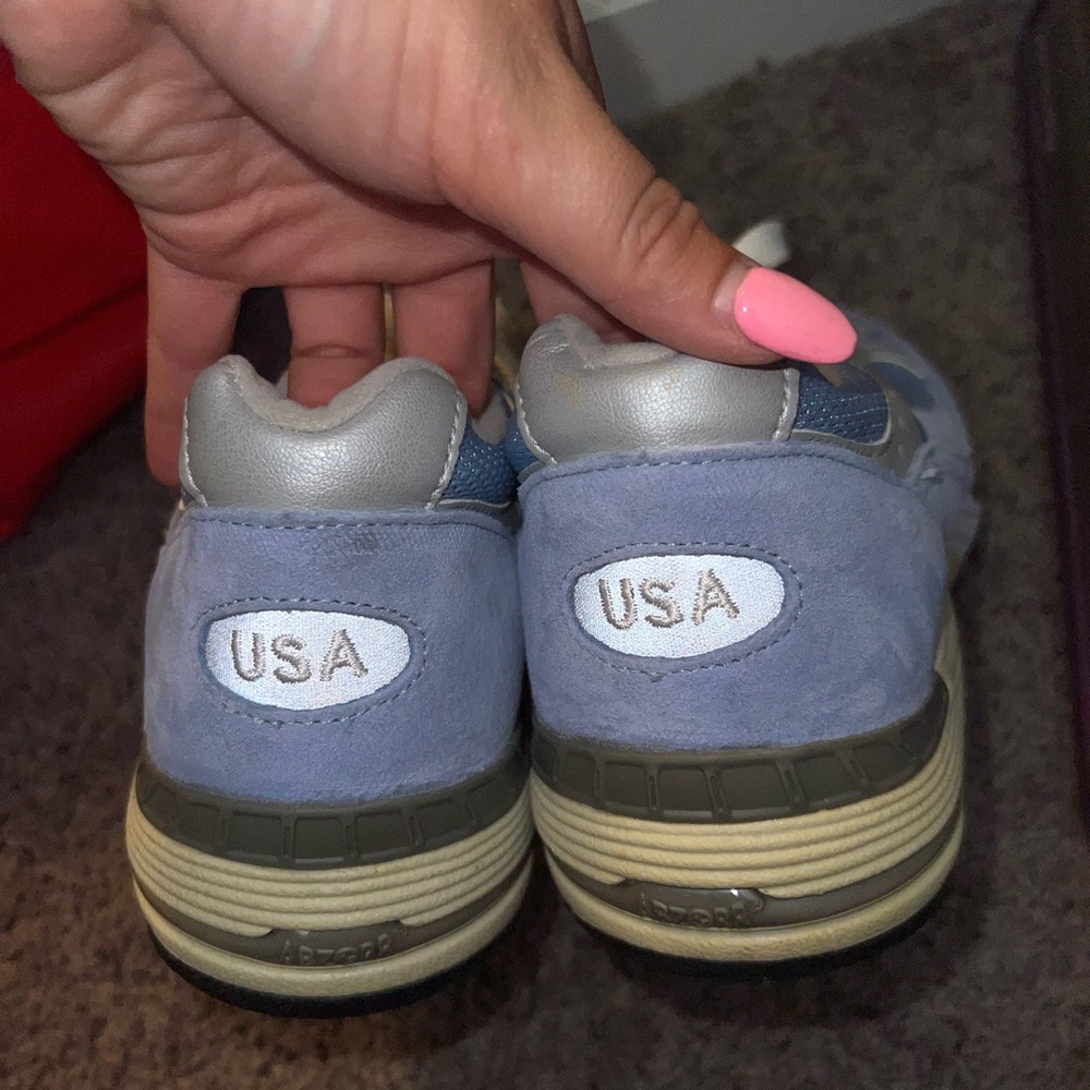 Blue USA new balance sneakers size 8/8.5